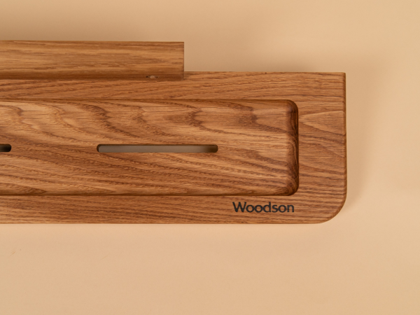 Полка для ног в бане Woodson, дуб — изображение 3