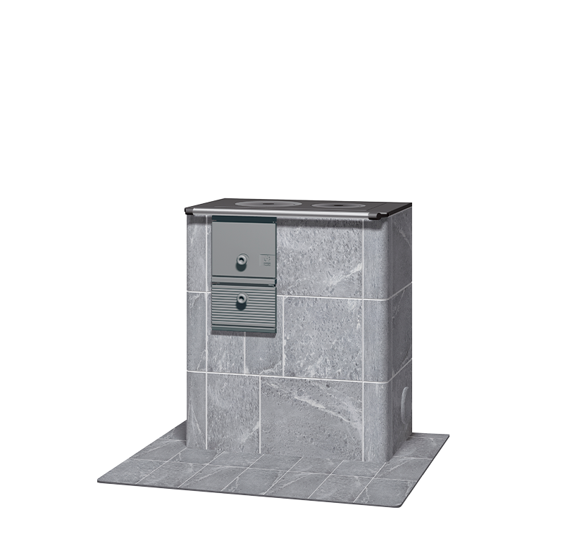 Дровяная печь с духовкой H 700 Tulikivi
