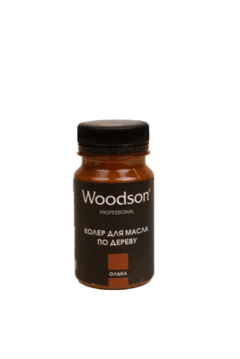 Колер для масла по дереву Woodson, ольха, 80мл