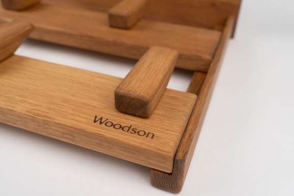 Вешалка Woodson Семирамида 34*60, дуб — изображение 3