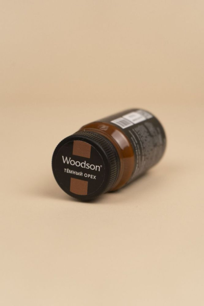 Колер для масла по дереву Woodson, тёмный орех, 80мл — изображение 3
