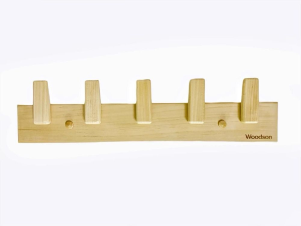 Вешалка Woodson D5, 5 креплений, липа — изображение 2