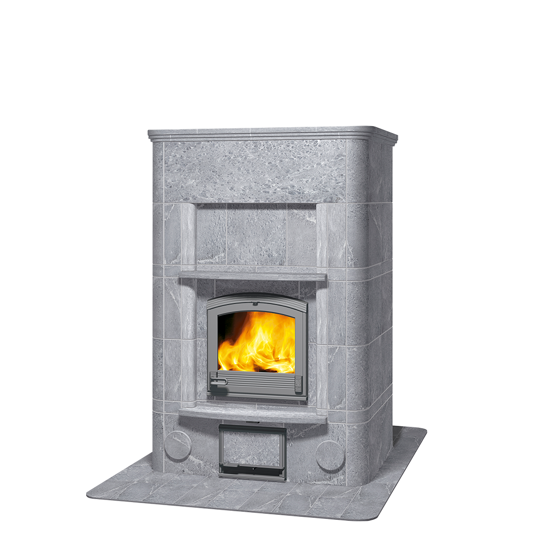Дровяная печь с духовкой TLU 2480 Tulikivi