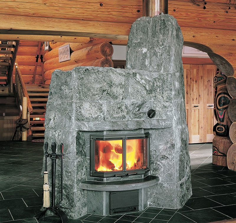 Дровяной камин BIG SKY BOULDER Tulikivi