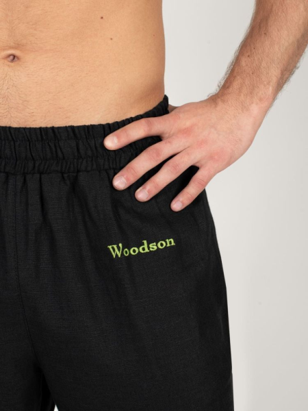 Шорты банщика Woodson, чёрный лён (50-52) — изображение 3
