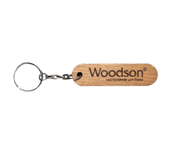 Брелок на ключи Woodson, дуб — изображение 3