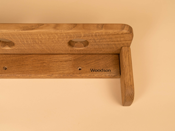 Полка для трав и веников Woodson mini, дуб — изображение 3